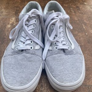 Jersey Old Skool Grey Striped Vans